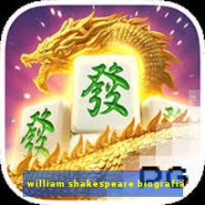 william shakespeare biografia