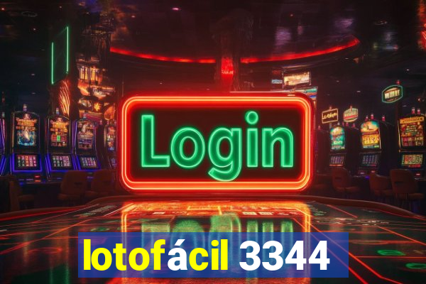 lotofÃ¡cil 3344