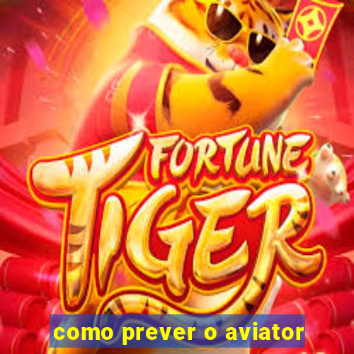 como prever o aviator