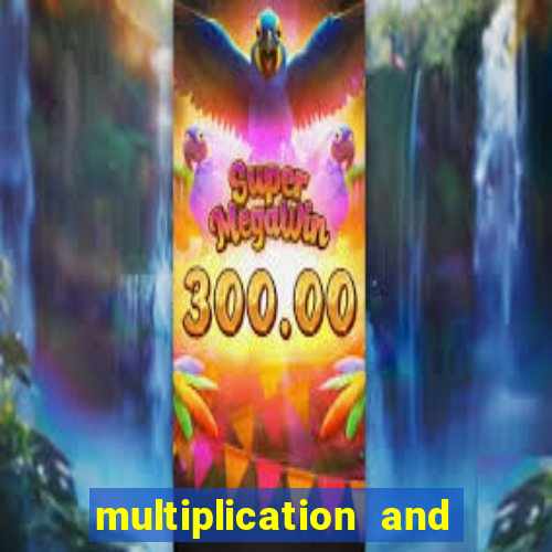multiplication and division bingo