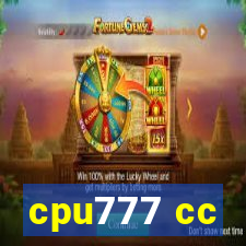 cpu777 cc