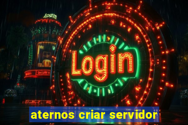 aternos criar servidor