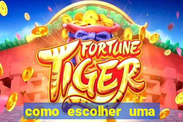 como escolher uma boa cartela de bingo