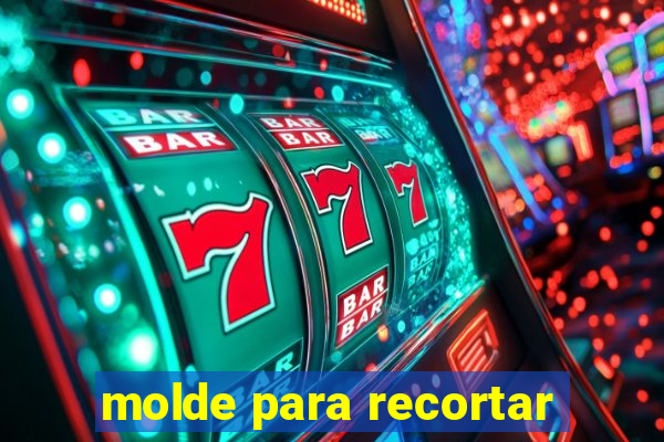 molde para recortar