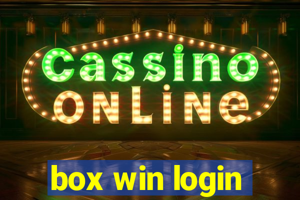 box win login