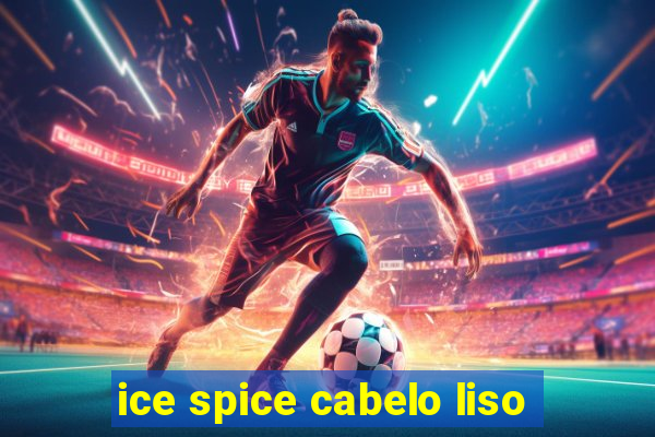 ice spice cabelo liso
