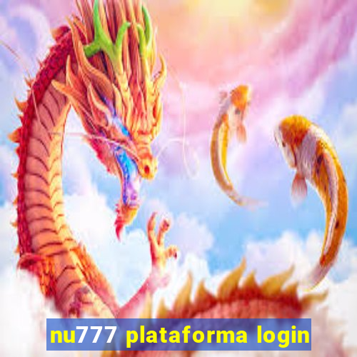 nu777 plataforma login