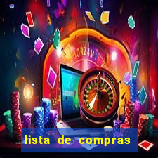 lista de compras supermercado completa