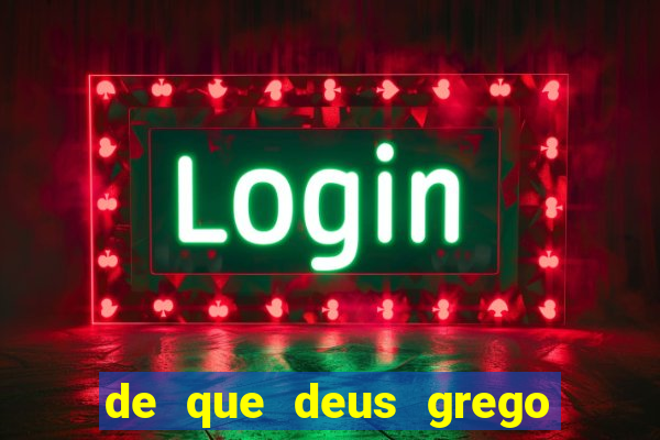 de que deus grego eu sou filho percy jackson