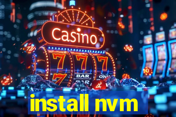 install nvm