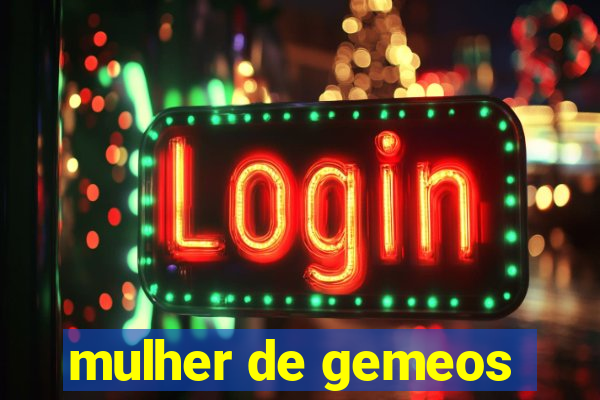 mulher de gemeos