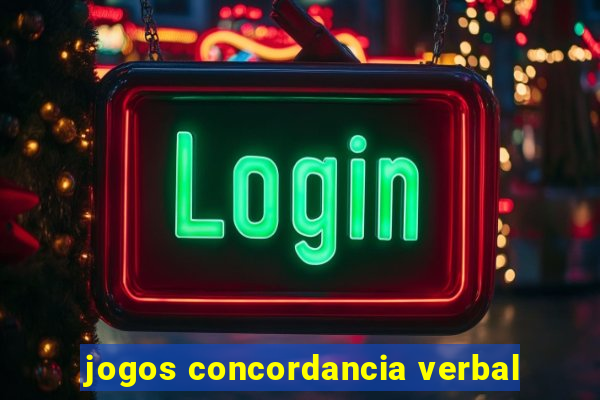 jogos concordancia verbal