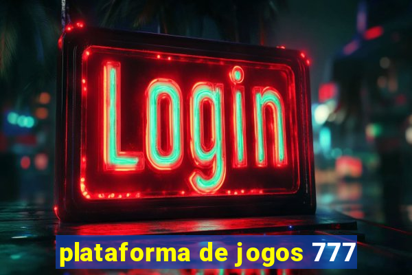 plataforma de jogos 777