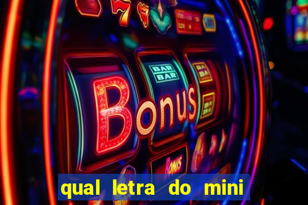qual letra do mini dolar hoje