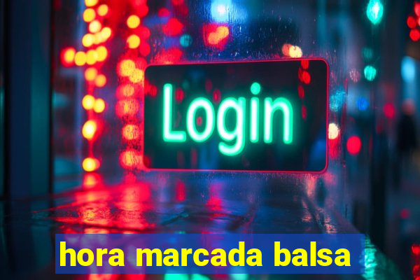 hora marcada balsa