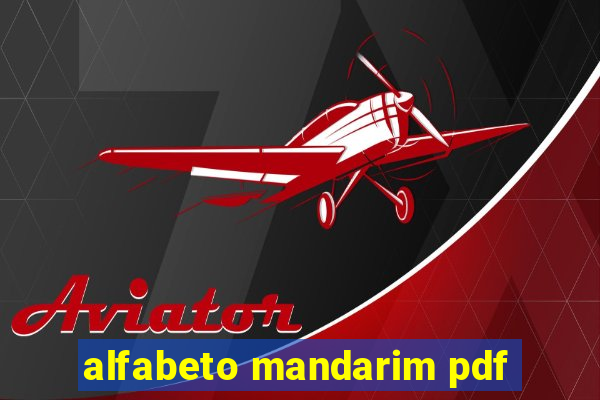 alfabeto mandarim pdf