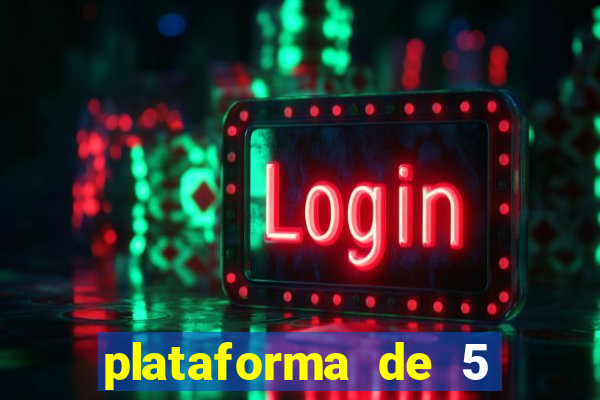 plataforma de 5 reais jogo do tigre