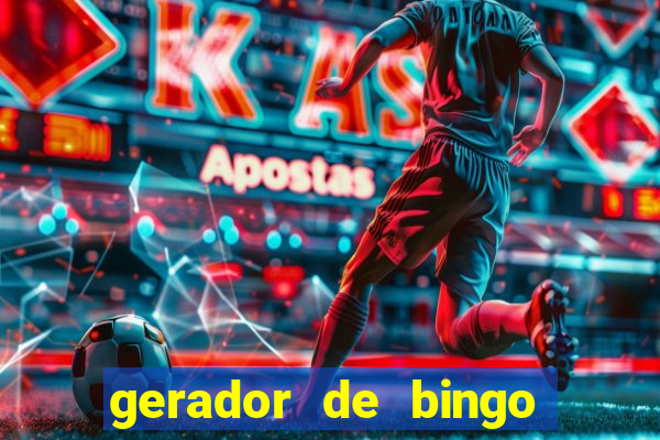 gerador de bingo cha de bebe