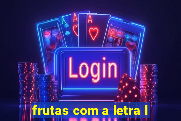 frutas com a letra l