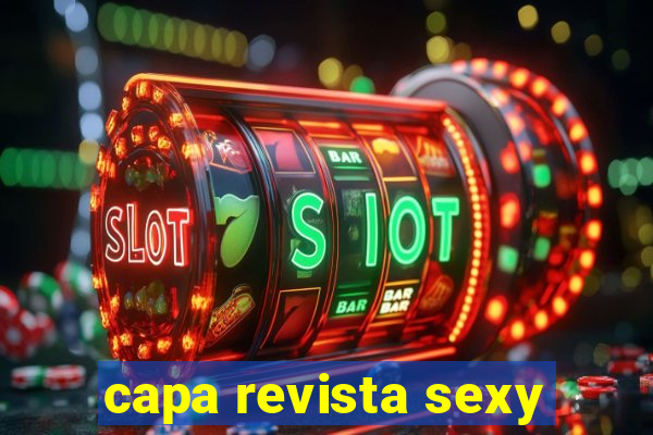 capa revista sexy