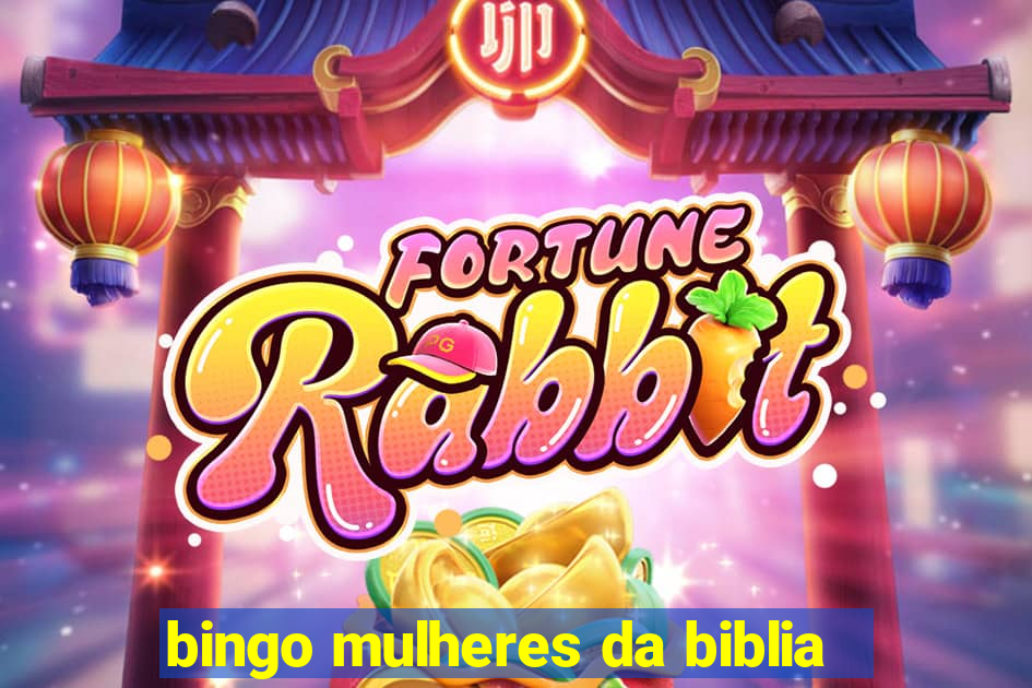 bingo mulheres da biblia