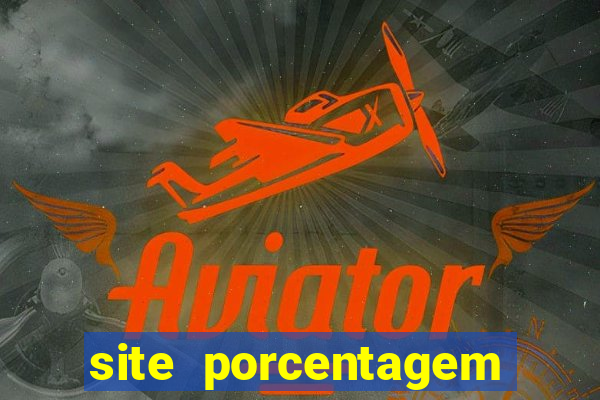 site porcentagem slots pg